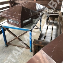 Вытяжные зонты, колпаки, крышки для вентиляционных шахт