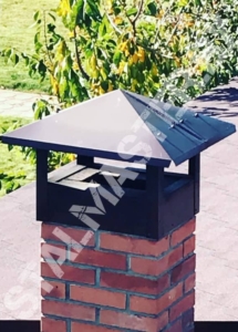 Вытяжные зонты, колпаки, крышки для вентиляционных шахт